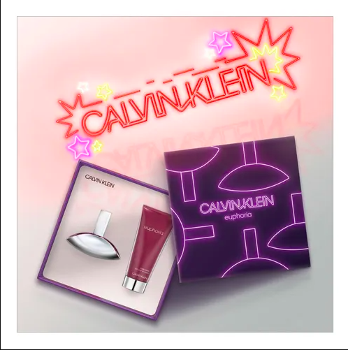 Kit Euphoria Calvin Klein Feminino Eau de Parfum 100 ml + 100 ml