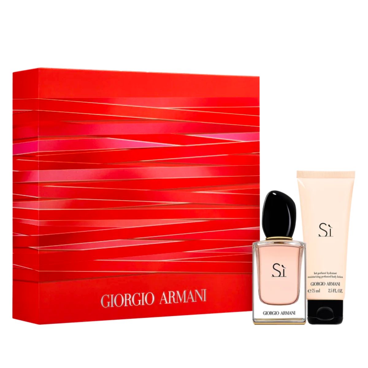 Kit Sí Giorgio Armani Feminino Eau de Parfum 50ml+ 75ml Body Lotion