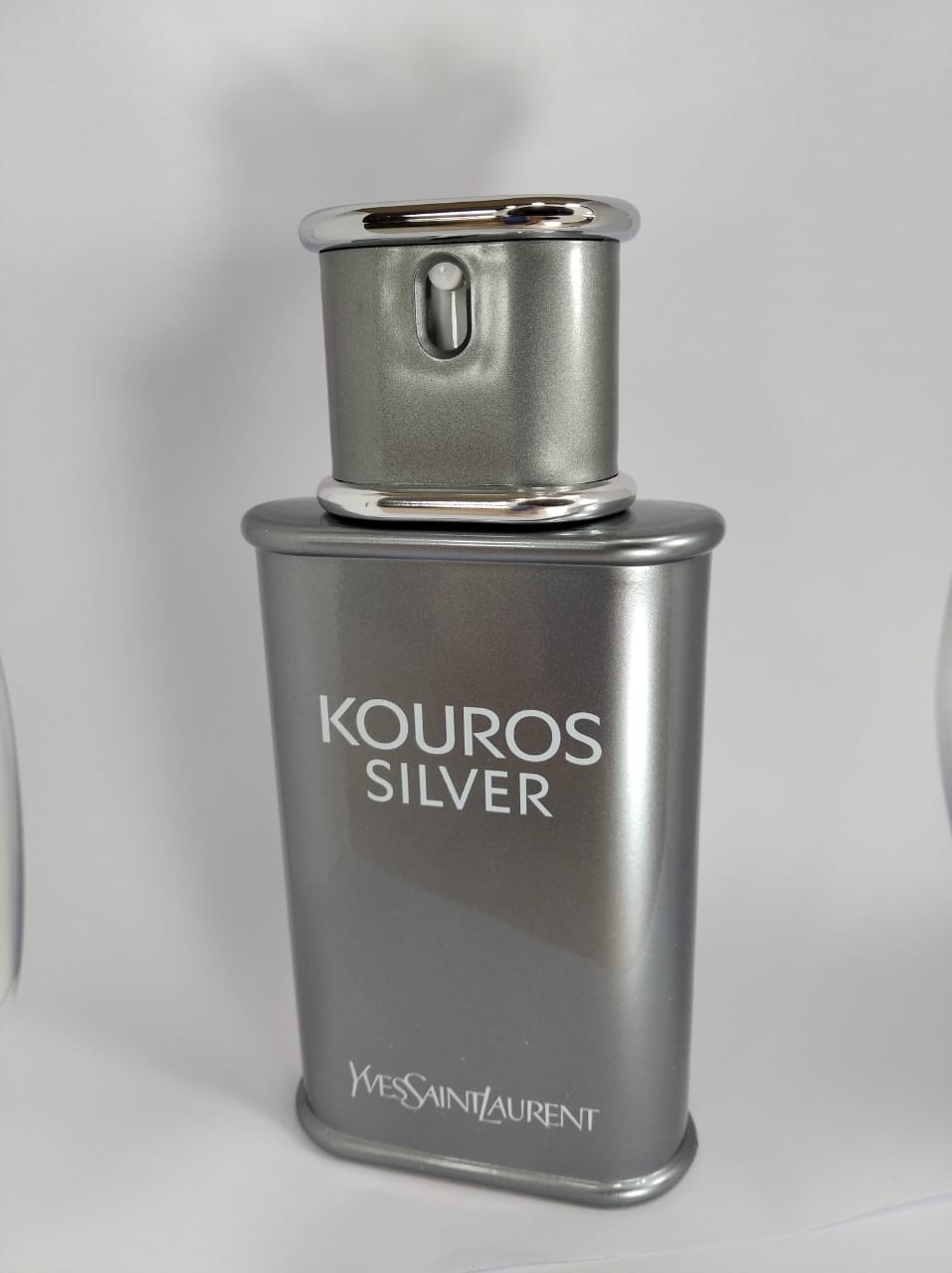 Kouros Silver Yves Saint Laurent Masculino Eau de Toilette 100  Tester