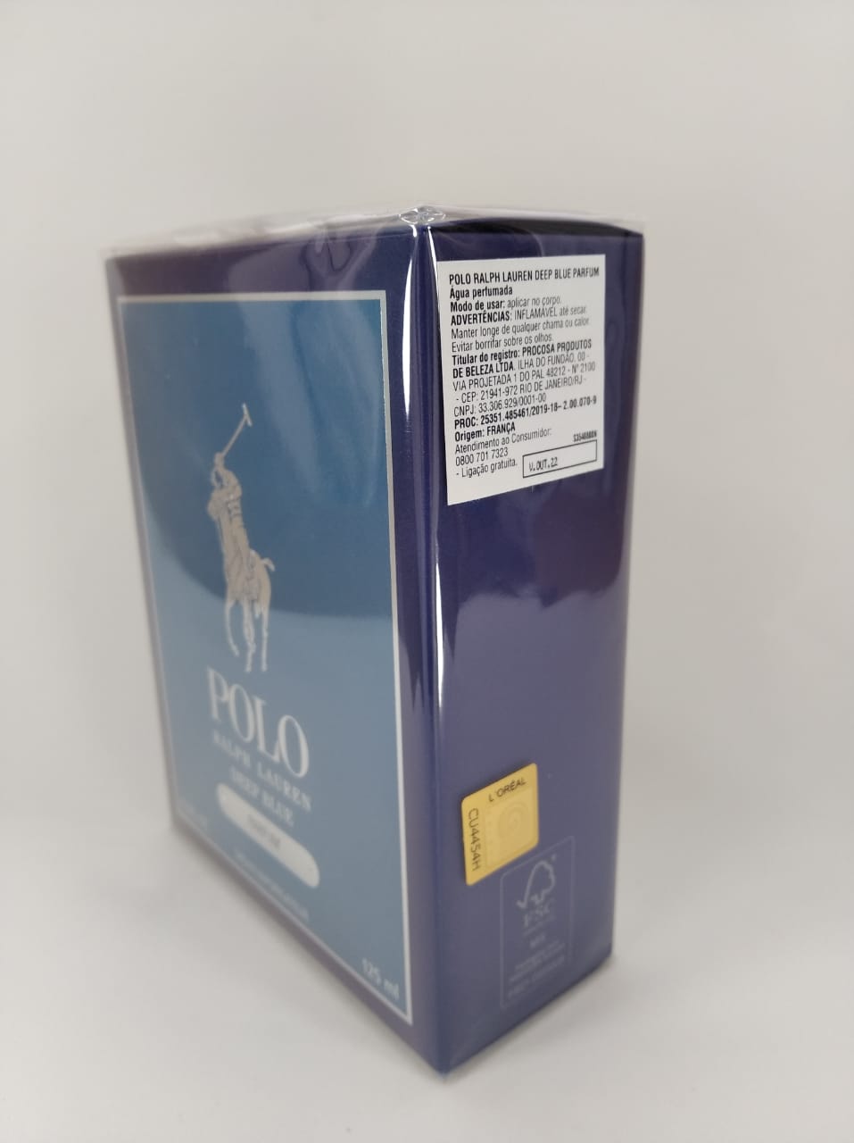 Polo Deep Blue Ralph Lauren Parfum 125ml