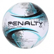 Bola de Futsal Penalty RX 500 XXI - Bco/Pto/ Az
