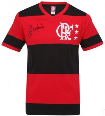 Camisa Flamengo Braziline Libertadores de 81 - Andrade