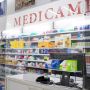 Barreira de Proteção com Prateleira Para Balcão de Atendimento de Mercados, Lojas e Farmácias