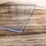 Chapa de PS Poliestireno Cristal Transparente Espessura 2mm Medida 100x50cm