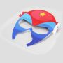 Mascara de Proteção Facial Infantil de 6 a 10 Anos - Face Shield Kids Super Heroi