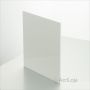 Placa de Acrilico Branco 100cm x 100cm Espessura 8mm, Chapa de Acrilico
