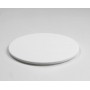 Placa de Acrilico Redonda Circular Branco com Diâmetro 100cm e Espessura 2mm, Chapa de Acrilico