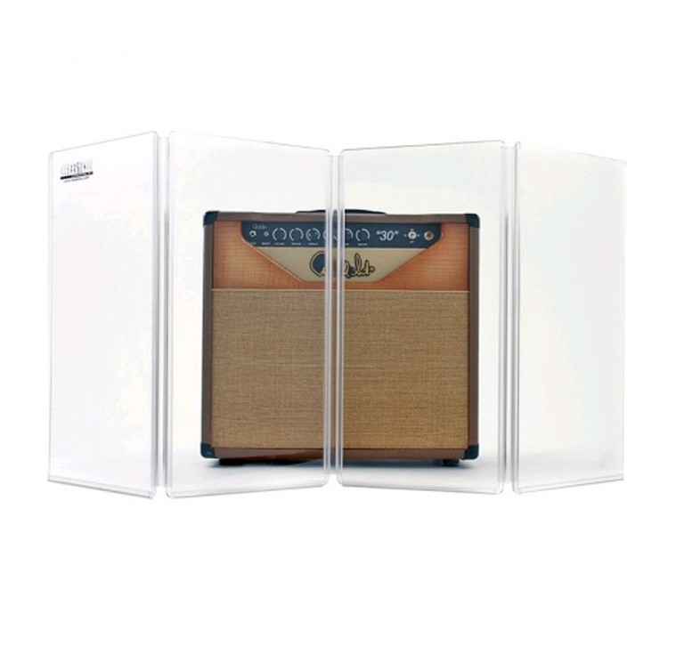 Aquário Isolador de Som em Acrilico Para Cubo de Guitarra - 6 Placas de 30x60cm