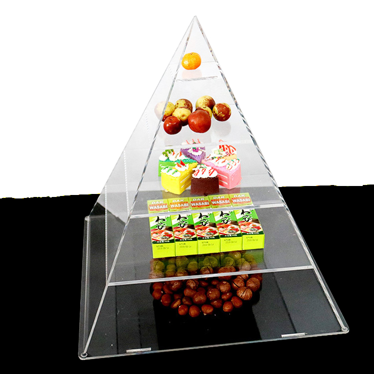 Pirâmide de Alimentos em Acrilico Para Nutricionistas com 5 níveis