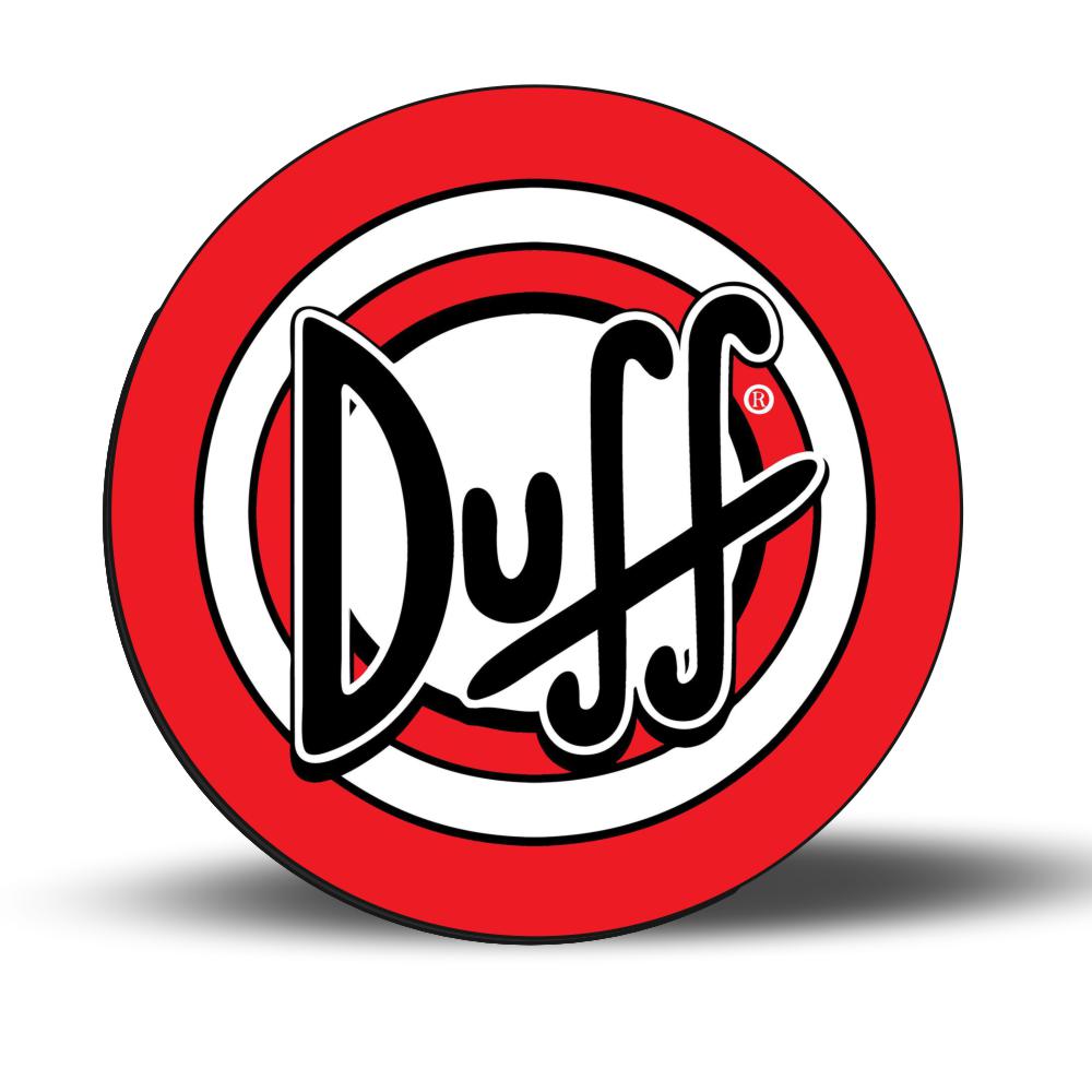 Quadro Placa Decorativa de Parede Modelo Duff em Acrílico