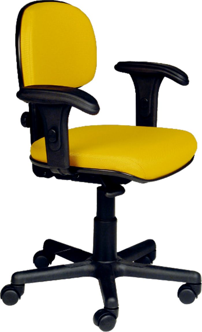 AF 8003-CB - Cadeira giratória executiva sem braços reguláveis, encosto baixo