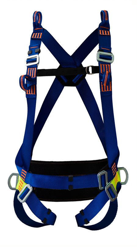 Cinturão Paraquedista 5 Pontos Espaço Confinado 2005 + Talabarte Y Elastizado ABS 6004