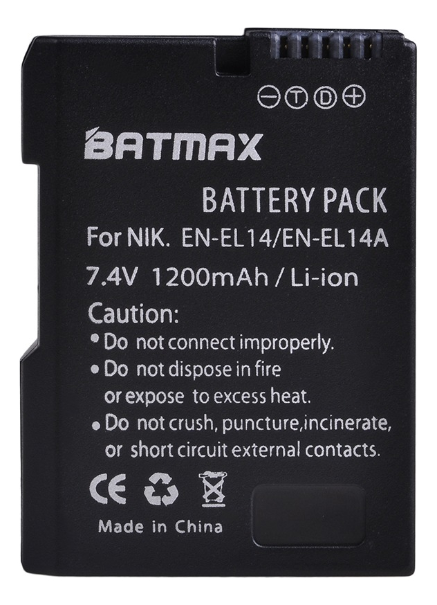 Bat En-el14 el14 pra Nikon D3200 D3300 D5100 D5200 D5300 D5600