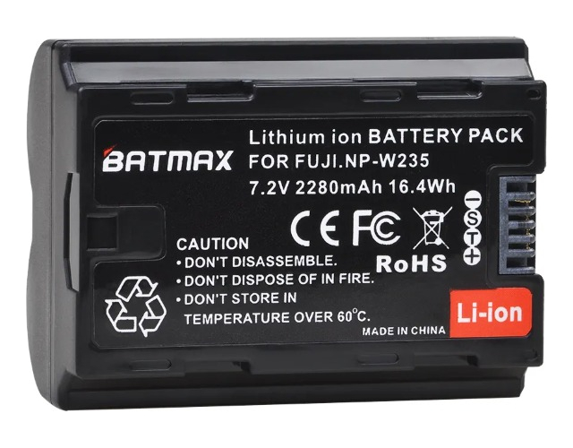 Bat Np-w235 Para Fuji Fujifilm Xt4 Xt5 xh2 Gfx-100s 2280mah Top