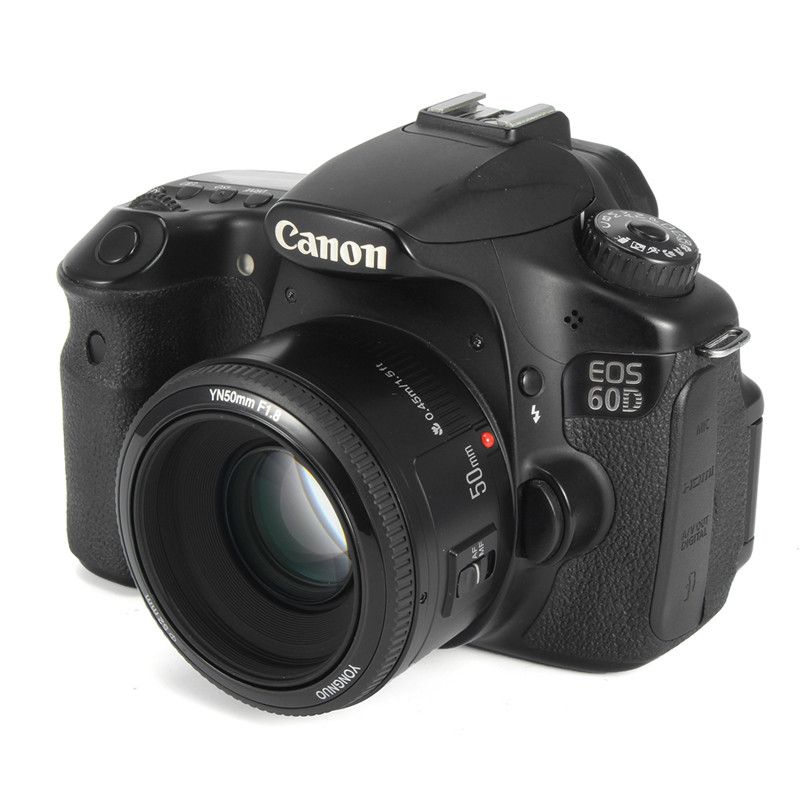 Lente Yongnuo Yn50mm F/1.8 Para Câmeras Canon