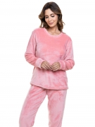 Pijama Longo com Punho em Fleece
