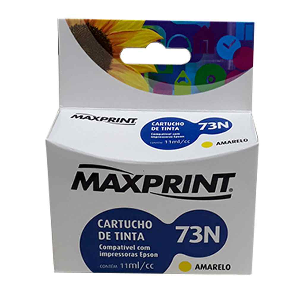 Cartucho Maxprint Compatível com TO73420 - Yellow