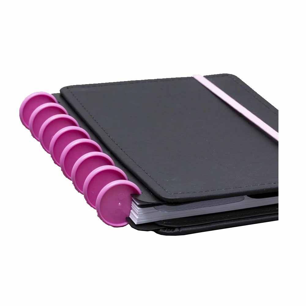 Discos + Elastico Caderno Inteligente Rosa - G (31mm) CI312004