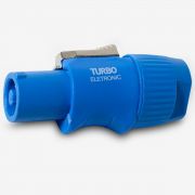 Powercon Turbo azul de linha Q-312