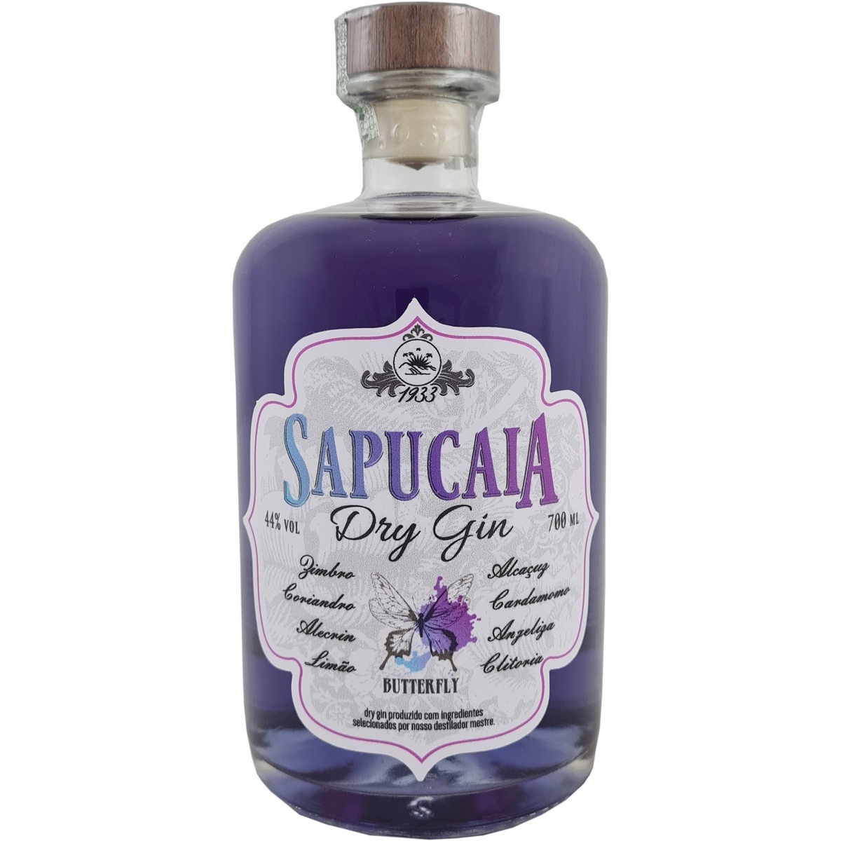 Dry Gin Sapucaia Butterfly 700ml