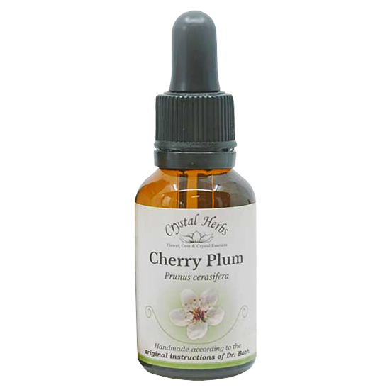 Cherry Plum - Florais de Bach Crystal Herbs - 20 ml - Floressência