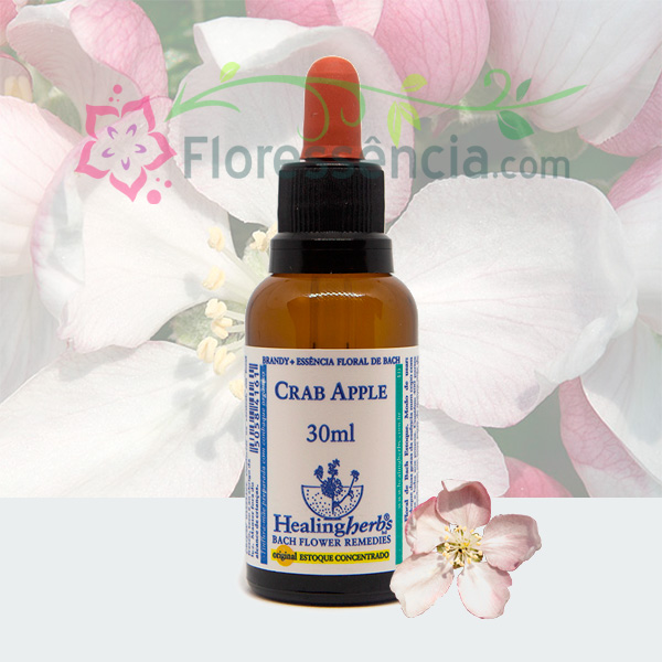 Crab Apple - Florais de Bach Healing Herbs - 30 ml - Floressência