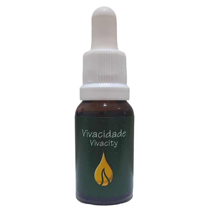 Vivacidade (Vivacity)- 15 ml - Florais da Ararêtama  - Floressência