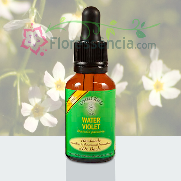 Water Violet - Florais de Bach Crystal Herbs - 25 ml - Floressência