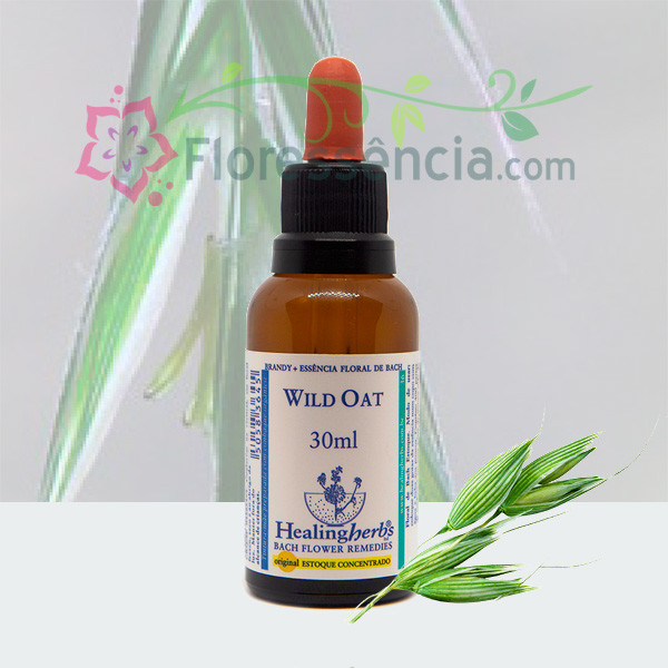 Wild Oat - Florais de Bach Healing Herbs - 30 ml  - Floressência