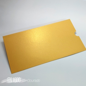 Envelope Luva EN 1600  Dourado 13x24,5cm 25 und