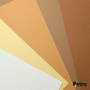 Kit Caramelo- Papéis Color Plus 180g/m² - Tons Terrosos - A4 50 Folhas