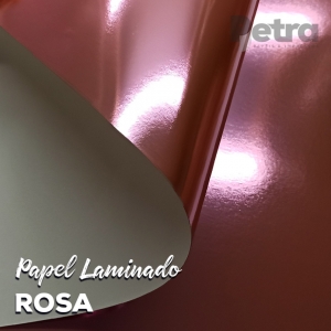 Laminado Rosa 1 Face Tam. A4 - 250g/m² - com 20 folhas