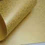 Papel Adamascado - Pérola Amarelo com Dourado - Tam. 32x65cm - 180g/m² 50 und