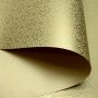 Papel Adamascado - Metálico Ouro com Dourado - Tam. 30,5x30,5 - 180g/m² 25 folhas