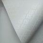 Papel Arabesco Branco com Perola - Tam. 30,5x30,5 - 180g/m² 25 folhas