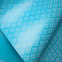 Papel Arabesco Perola Azul com Branco - Tam. 30,5x30,5cm - 180g/m² 20 und