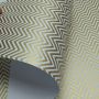 Papel Chevron - Branco com dourado - Tam. 30,5x30,5 - 180g/m² 20 und