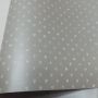 Papel Coração Ref 01 - Pérola Prata com Branco - Tam. 30,5x30,5cm - 180g/m² 20 und