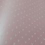 Papel Coração Ref 01 - Metálico Rosa Claro com Branco - Tam. 30,5x30,5cm - 180g/m² 25 folhas