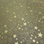 Papel Estrelas - Kraft com Dourado - Tam. 30,5x30,5 - 180g/m²