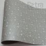 Papel Estrelas - Pérola Prata com Branco - Tam. 32x65cm - 180g/m²