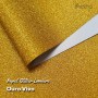 Papel Glitter Ouro Vivo 150g - 30,5x30,5cm com 6 folhas