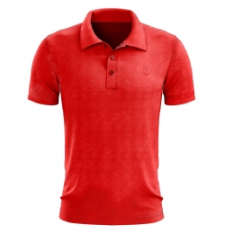 Camisa Braziline Polo Supply Flamengo - Vermelho