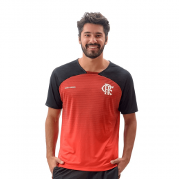 Camiseta Braziline Shadow Flamengo - Vermelho