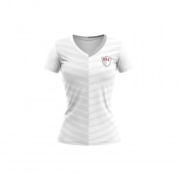 Camisa Fluminense Feminina Oficial Chess - Branco