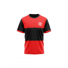 Camiseta Flamengo Whip Preta Braziline Infantil - Preto
