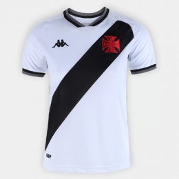 Camisa Kappa Vasco II 2021 s/n° Masculina - Branca