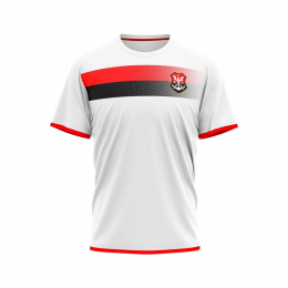 Camiseta Braziline Flamengo Limb Infantil - branca