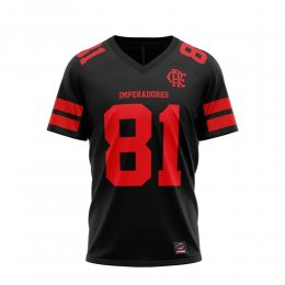 Camiseta Flamengo Imperadores Kicker Preta - Braziline