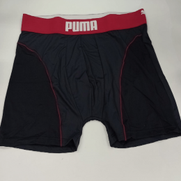 Cueca Puma Boxer Microfibra - Preto